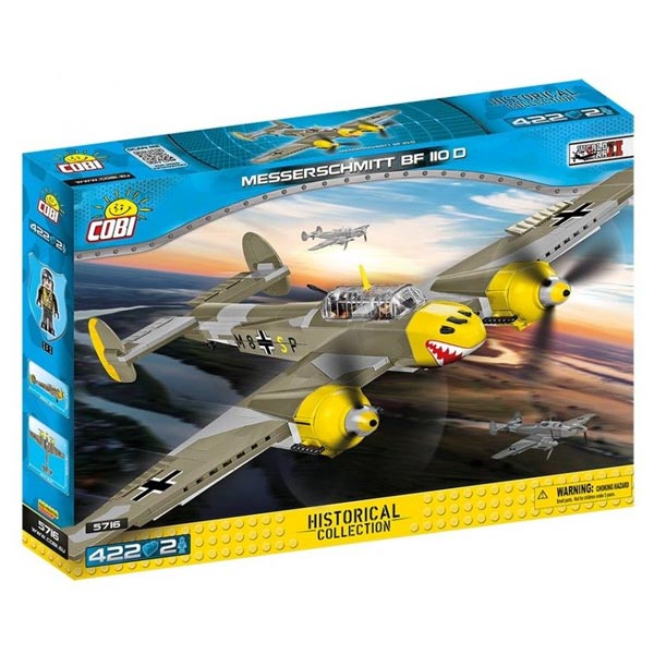 Cobi World War II letadlo Messerschmitt BF 110 B Cobi World War II letadlo Messerschmitt BF 110 B