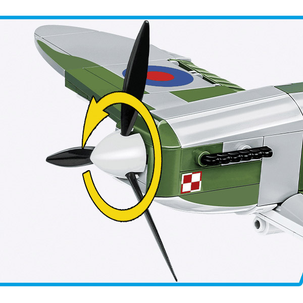 Cobi World War II letadlo Supermarine Spitfire MK.VB Cobi World War II letadlo Supermarine Spitfire MK.VB