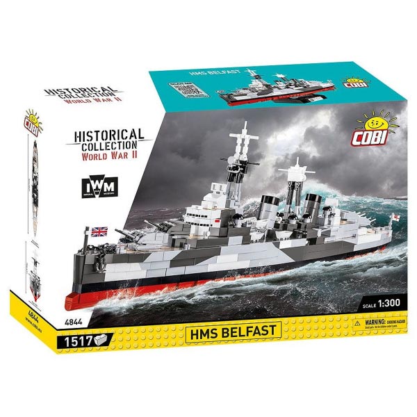 Cobi World War II loď HMS Belfast Light Cruiser