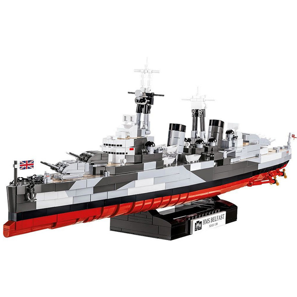 Cobi World War II loď HMS Belfast Light Cruiser