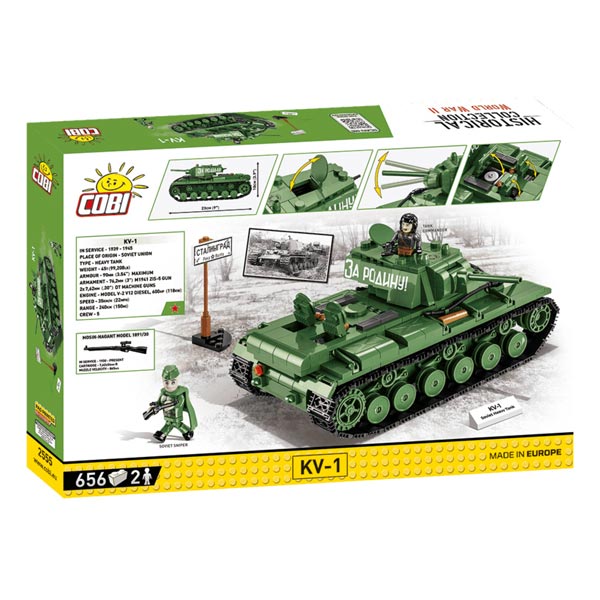 Cobi World War II tank KV-1