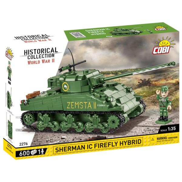 Cobi World War II tank Sherman IC Firefly Hybrid