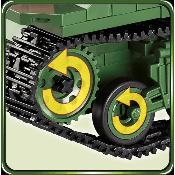 Tank Cobi World War II Sherman M4A3E2 Jumbo Tank Cobi World War II Sherman M4A3E2 Jumbo