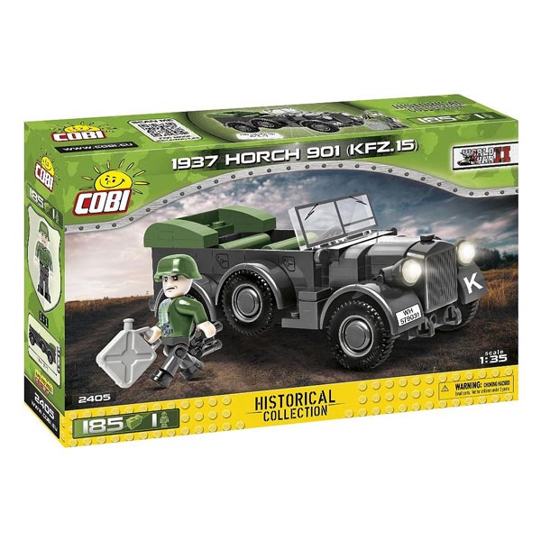 Cobi World War II terénní vozidlo 1937 HORCH 901 (KFZ.15) Cobi World War II terénní vozidlo 1937 HORCH 901 (KFZ.15)