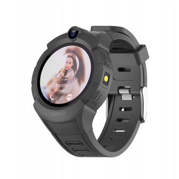 Dětské smart hodinky Carneo GuardKid+ Mini, černé