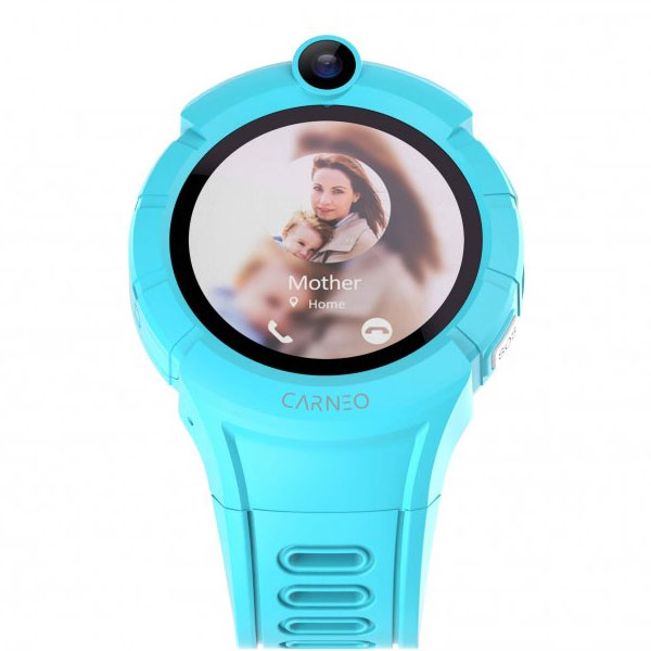Dětské smart hodinky Carneo GuardKid+ Mini, modré