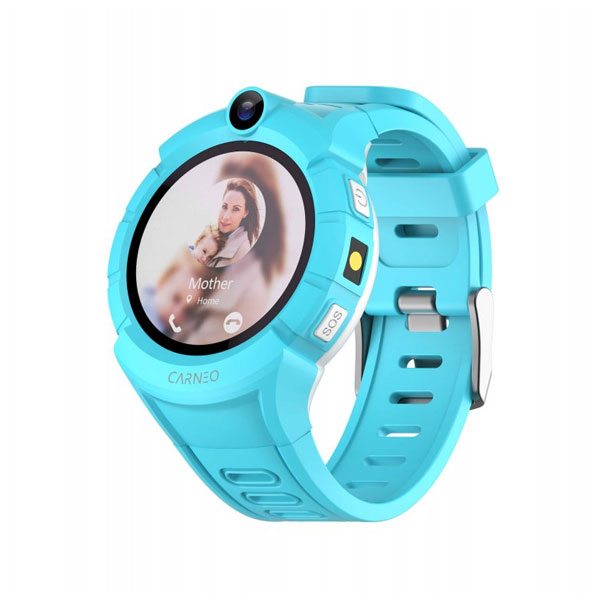 Dětské smart hodinky Carneo GuardKid+ Mini, modré