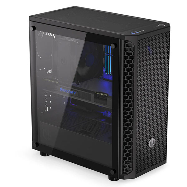 ENDORFY case Signum 300 Air / 2xUSB 3.0 / 4x120mm fan PWM / mesh panel / tvrdené sklo / černá ENDORFY case Signum 300 Air / 2xUSB 3.0 / 4x120mm fan PWM / mesh panel / tvrdené sklo / černá