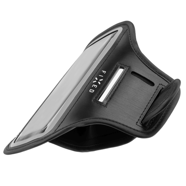 FIXED sportovní pouzdro na ruku pro chytré telefony do 6,7", černé