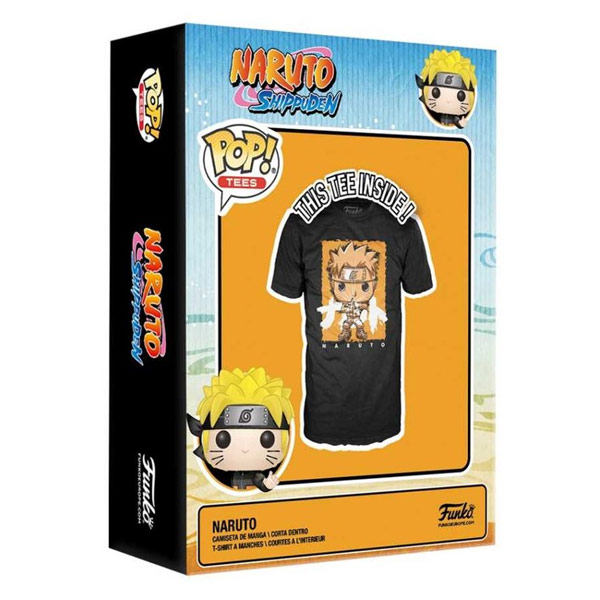 Funko Pop! Tees: Naruto Shippuden - Naruto T-Shirt (M)