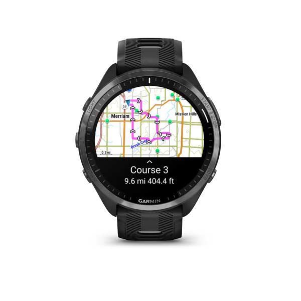 Garmin Forerunner 965, Black/Powder Gray Garmin Forerunner 965, Black/Powder Gray