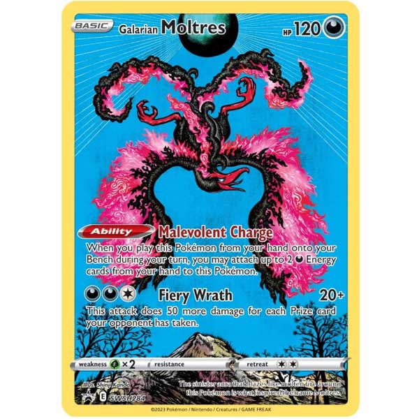 Kartová hra Pokémon TCG: Sword & Shield 12.5 Crown Premium Art Tin Moltres (Pokémon)