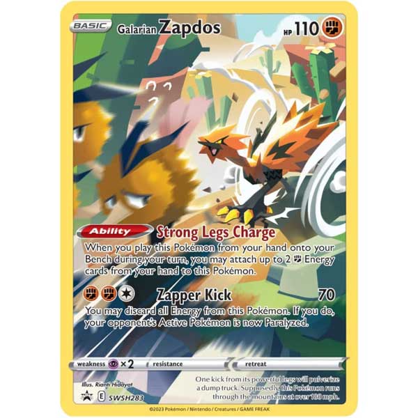 Kartová hra Pokémon TCG: Sword & Shield 12.5 Crown Zenith Premium Art Tin Zapdos (Pokémon)