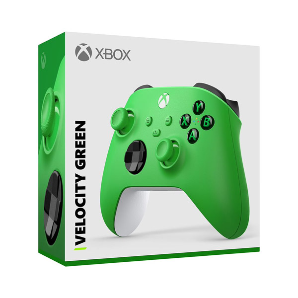 Microsoft Xbox Wireless Controller, velocity green