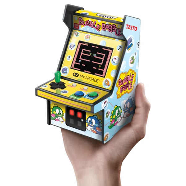 My Arcade herní konzole Micro 6,75" Bubble Bobble