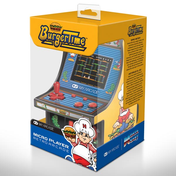My Arcade herní konzole Micro 6,75" BurgerTime My Arcade herní konzole Micro 6,75" BurgerTime