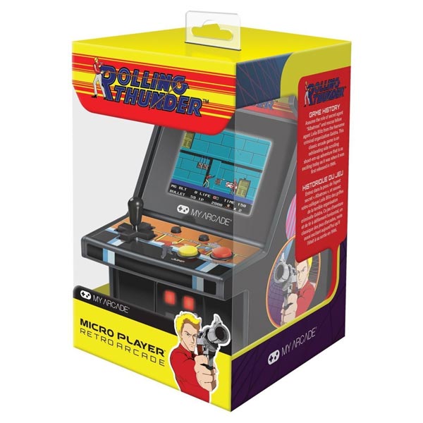 My Arcade herní konzole Micro 6,75" Rolling Thunder My Arcade herní konzole Micro 6,75" Rolling Thunder