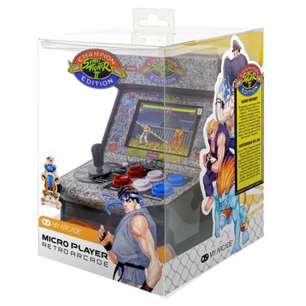 My Arcade herní konzole 7,5" Street Fighter II Champion Edition (Premium Edition) My Arcade herní konzole 7,5" Street Fighter II Champion Edition (Premium Edition)