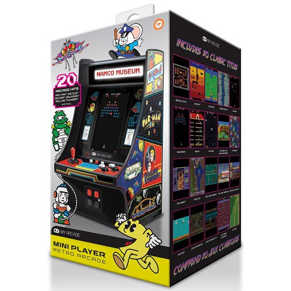My Arcade retro herní konzole Mini 10" Bandai Namco Museum Hits (20 v 1) My Arcade retro herní konzole Mini 10" Bandai Namco Museum Hits (20 v 1)