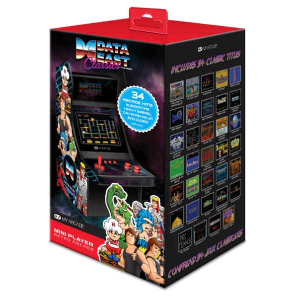 My Arcade retro herní konzole Mini 10" Data East Hits (34 in 1) My Arcade retro herní konzole Mini 10" Data East Hits (34 in 1)