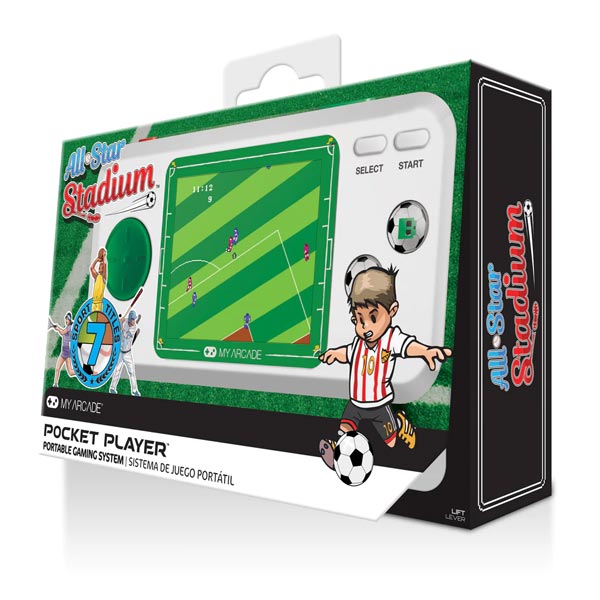 My Arcade kapesní herní konzole All-Star Stadium (7 v 1) My Arcade kapesní herní konzole All-Star Stadium (7 v 1)