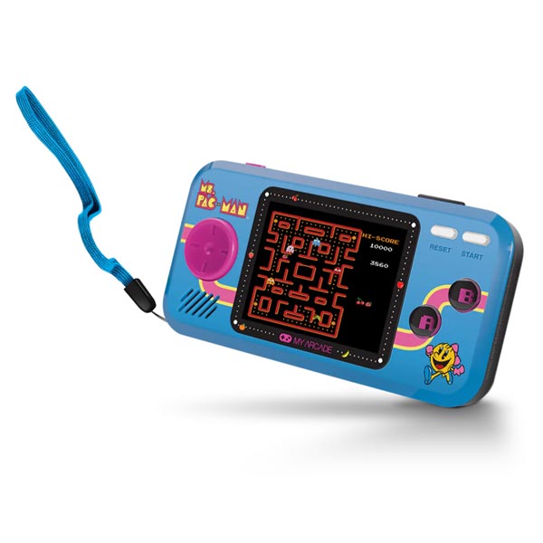 My Arcade vrecková konzola Ms. Pac-Man (3 v 1) My Arcade vrecková konzola Ms. Pac-Man (3 v 1)