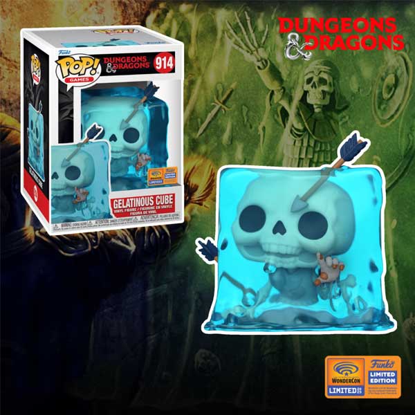 POP! Games: Gelatinous Cube (Dungeons & Dragons) 2023 Wondrous Convention Limited Edition POP! Games: Gelatinous Cube (Dungeons & Dragons) 2023 Wondrous Convention Limited Edition