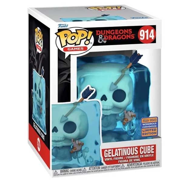 POP! Games: Gelatinous Cube (Dungeons & Dragons) 2023 Wondrous Convention Limited Edition POP! Games: Gelatinous Cube (Dungeons & Dragons) 2023 Wondrous Convention Limited Edition