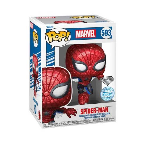 POP! Spider Man (Marvel) Special Edition (Diamond Collection) POP! Spider Man (Marvel) Special Edition (Diamond Collection)
