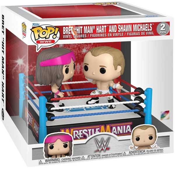 POP! WWE: Bret "Hit Man" Hart and Shawn Michaels POP! WWE: Bret "Hit Man" Hart and Shawn Michaels