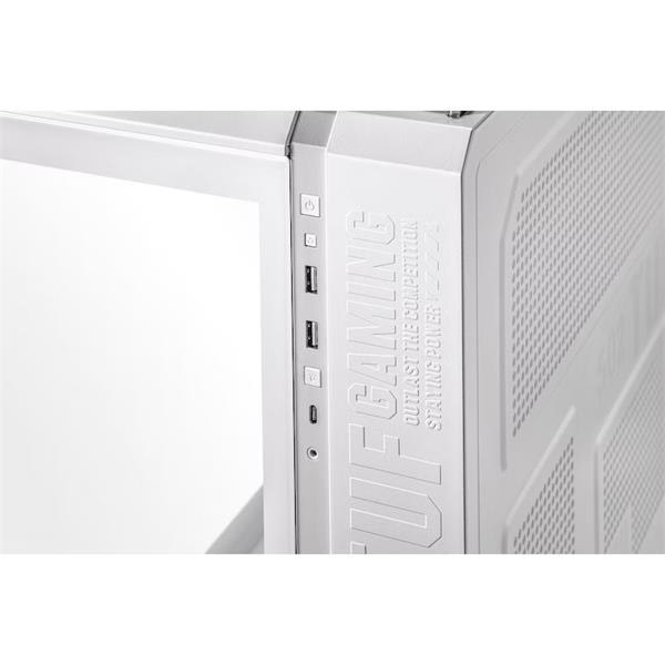 ASUS GT502 TUF GAMING TEMPERED GLASS Case WHITE ASUS GT502 TUF GAMING TEMPERED GLASS Case WHITE
