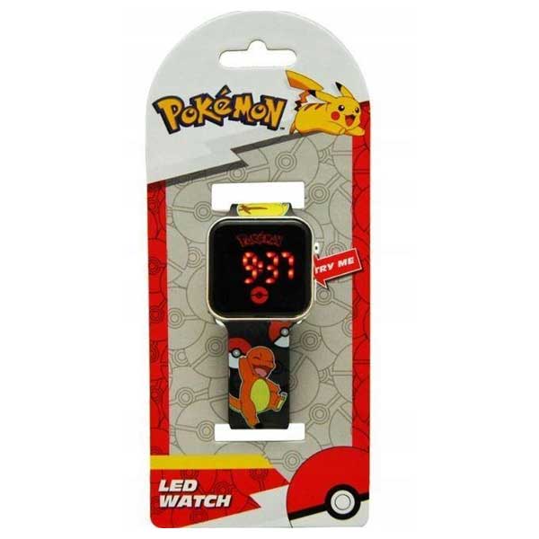 Digitální LED hodinky Pokémon Charmander