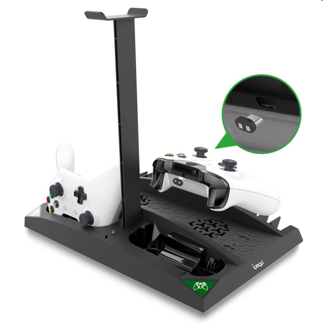 Dokovací stanice iPega XB007 pro Xbox One, One S a One X, Wireless controller a headset Dokovací stanice iPega XB007 pro Xbox One, One S a One X, Wireless controller a headset