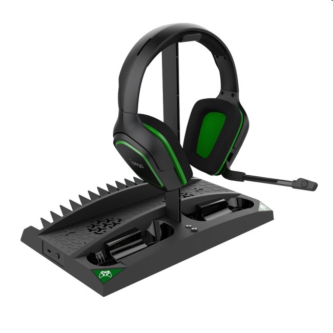 Dokovací stanice iPega XB007 pro Xbox One, One S a One X, Wireless controller a headset