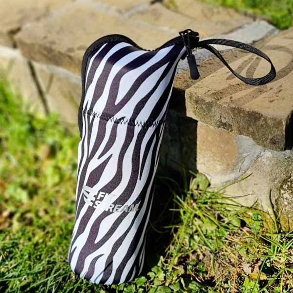 FitStream neoprenový obal zebra