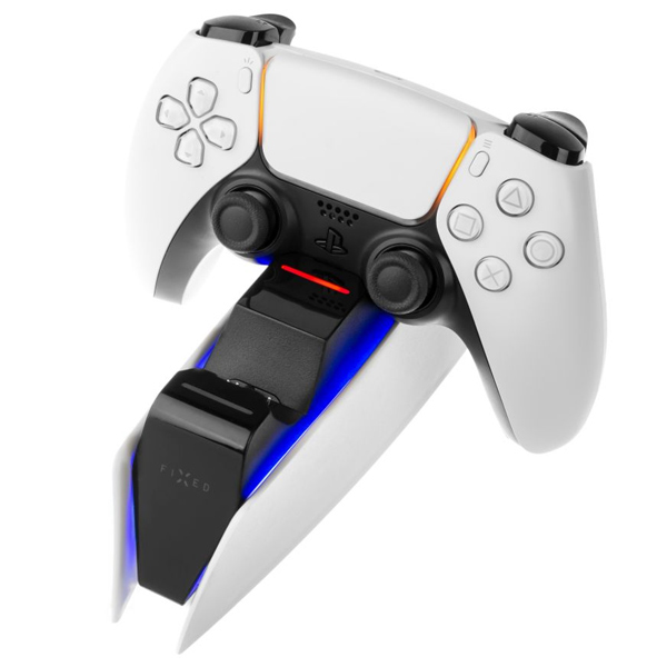 Fixed duální nabíjecí stanice pro dva ovladače PS5 DualSense Fixed duální nabíjecí stanice pro dva ovladače PS5 DualSense