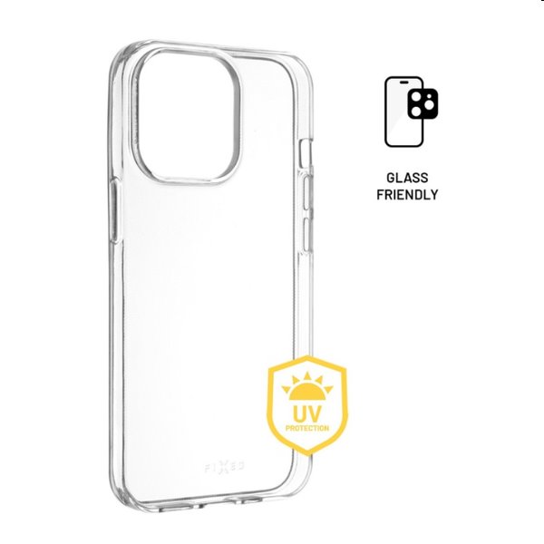 FIXED TPU Gélové pouzdro pro Samsung Galaxy A14/A14 5G, transparentní