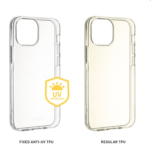 FIXED TPU Gélové pouzdro pro Samsung Galaxy A14/A14 5G, transparentní