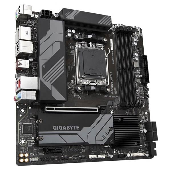 Gigabyte B650M DS3H , AMD B650, AM5, 4xDDR5, mATX