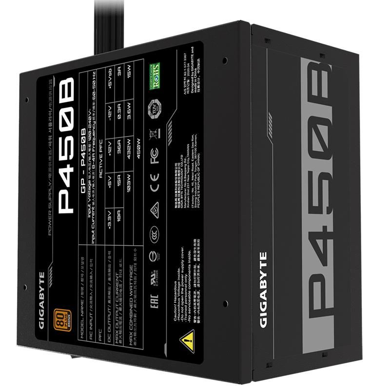 Gigabyte P450B 450W 80+ Bronze Gigabyte P450B 450W 80+ Bronze