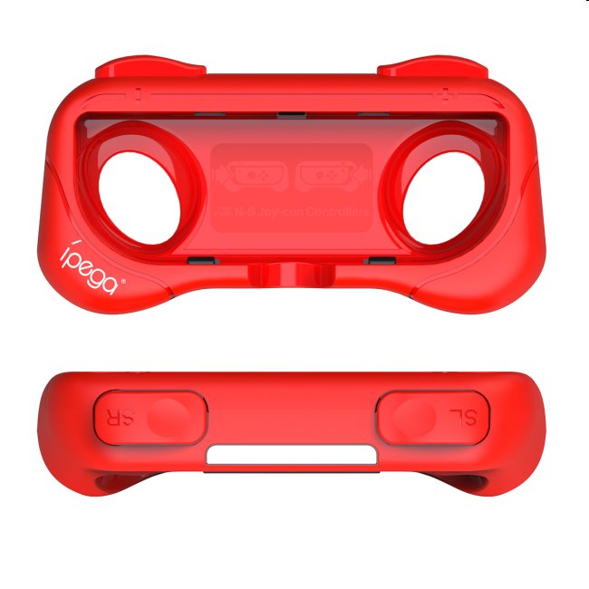 iPega Grip s popruhem pro Nintendo Joy-Con ovladače, blue/red (2ks) iPega Grip s popruhem pro Nintendo Joy-Con ovladače, blue/red (2ks)