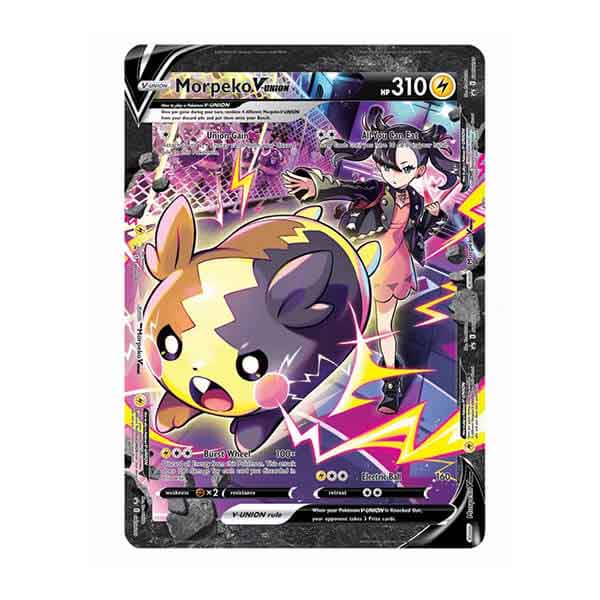 Kartová hra Pokémon TCG: Sword & Shield 12.5 Crown Zenith Morpeko V UNION Premium Playmat Collection (Pokémon)