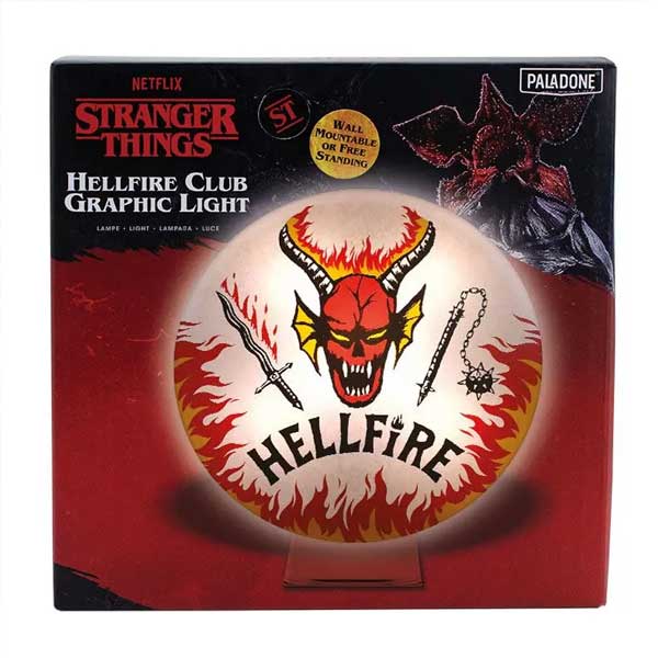 Lampa Hellfire Club Logo (Stranger Things)