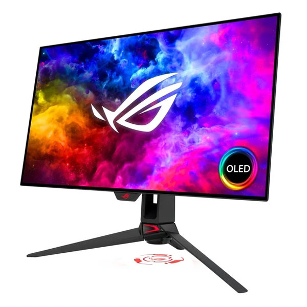 Monitor ASUS ROG PG27AQDM 26,5" OLED QHD 2560 x 1440 16:9 240Hz 450cd 0,03ms, černý