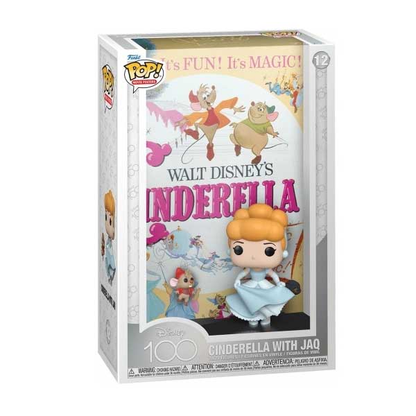 POP! Movie Posters: Cinderella with Jaq (Disney)