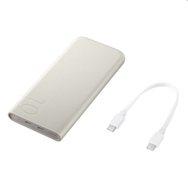 PowerBank Samsung 10000 mAh (25W), beige