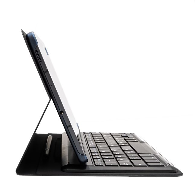 Pouzdro kožené s klávesnicou pro Samsung Galaxy Tab S6 Lite, black Pouzdro kožené s klávesnicou pro Samsung Galaxy Tab S6 Lite, black