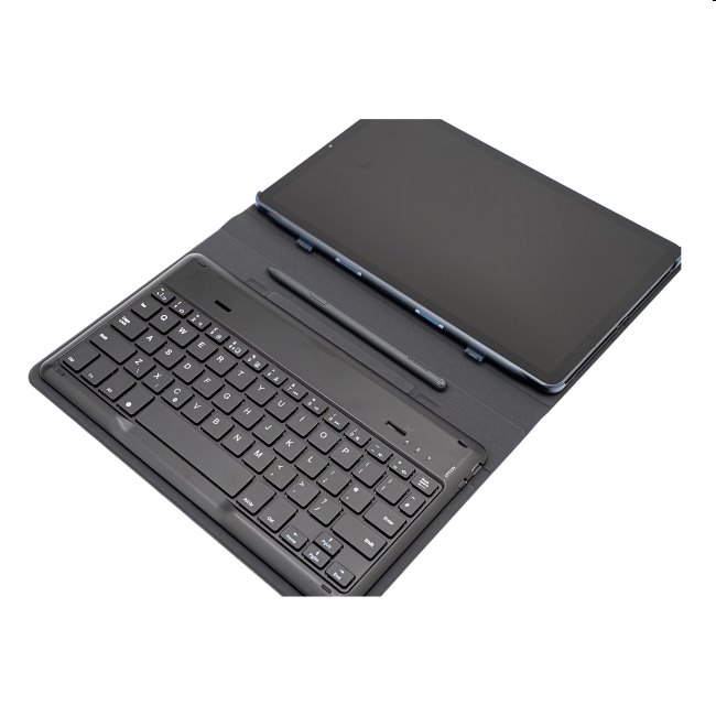 Pouzdro kožené s klávesnicou pro Samsung Galaxy Tab S6 Lite, black Pouzdro kožené s klávesnicou pro Samsung Galaxy Tab S6 Lite, black