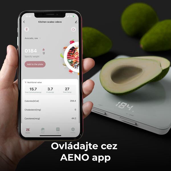 Aeno Smart kuchyňská váha AKS0001S Aeno Smart kuchyňská váha AKS0001S