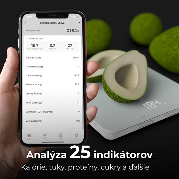 Aeno Smart kuchyňská váha AKS0001S Aeno Smart kuchyňská váha AKS0001S